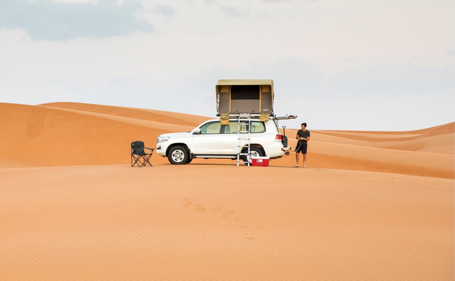 Sfeerafbeelding Oman 4x4 met daktent reis